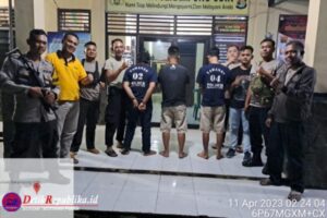 3 Warga Sekampung Udik Ditangkap Polisi