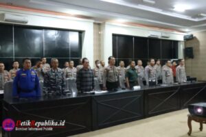 Dandim 0429/Lamtim Hadiri Rakor Lintas Sektoral Ops Ketupat Krakatau 2023