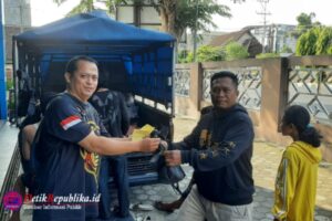 H-3 Idhul Fitri, PWI Lampung Bagikan Daging untuk Anggota dan Warakawuri