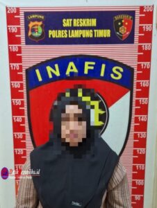 Tipu Korban 1,3 M Seorang Wanita Berhasil Dibekuk Polres Lampung Timur 