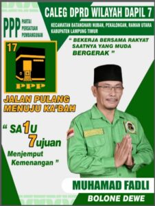 Caleg DPRD Dapil 7 Lampung Timur
