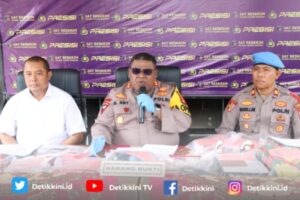 Konferensi Pers Akhir Tahun 2023, Polres Tulang Bawang Ungkap Ratusan Kasus dan Tersangka