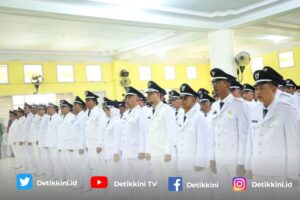 Pelantikan 112 Kepala Desa di Lamtim, Bupati Berpesan Ini
