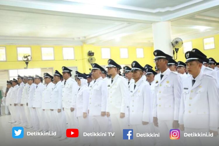Pelantikan 112 Kepala Desa di Lamtim, Bupati Berpesan Ini