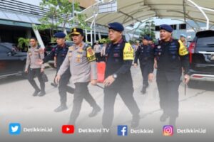 Kapolda Banten Dampingi Dankor Brimob Monitoring Pelaksanaan Operasi Lilin 2023