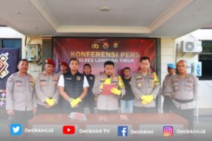 Kapolres Lampung Timur Sampaikan Laporan Kinerja Tahun 2023
