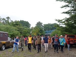 PJ Bupati Lahat Ajak Gotong Royong Bersama Unsur Forkopimda di Plaza Tepian Ayek Lematang