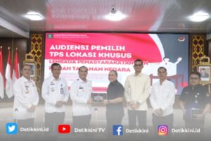 Kemenkumham Sumsel Terima Audiensi KPU, Pastikan Seluruh WBP Dapat Menyampaikan Hak Suaranya