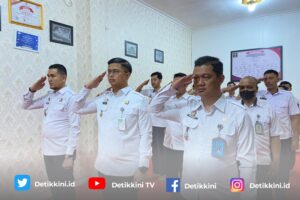 Karutan Sukadana dan Menteri Hukum dan HAM Memperkuat Sinergitas Dalam Apel Tahun 2024