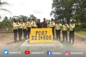 Babinsa Kodim 0429/Lamtim dan Security PT. PGN Jalin Kolaborasi Dalam Patroli Keamanan