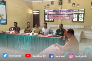 Hadiri Musdesus Validasi Penerima BLT DD, Babinsa : Semoga Tepat Sasaran