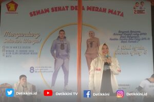 Kartika Sandra Desi Caleg DPR RI Dapil Sumsel 1 Adakan Senam Sehat Bersama Masyarakat 