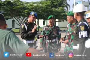 Kodim 0429/Lamtim Terima Sosialisasi OPS Gaktib Dari Sub Den POM Persiapan Metro