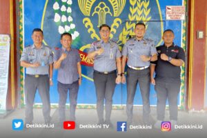 Pererat Silaturahmi, Ketua PWI Lampung Timur Kunjungi Rutan Kelas IIb Sukadana