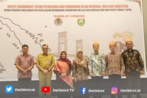 Rapat Koordinasi Teknis Pengendalian Perubahan Iklim Regional Wilayah Sumatera Selatan 