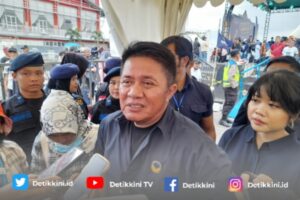 Partai Nasdem Menggelar Kampanye Akbar di Lapangan Benteng Kuto Besak Palembang