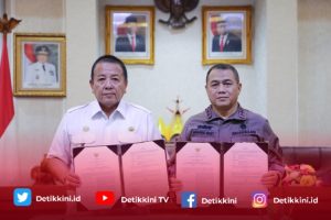 Gubernur Lampung dan Kajati Tandatangani MoU