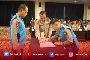 Penandatanganan Pakta Integritas Dan Pembacaan Sumpah Penerimaan Polri 2024
