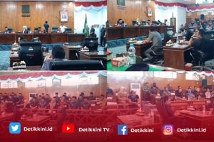 Rapat Paripurna Dengan Agenda Penyampaian LKPJ Kepala Daerah Kabupaten Kaur Tahun 2023