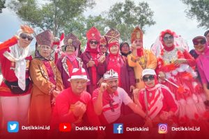 Peringati HUT RI Ke-79, Masyarakat Sukaraja Nuban Ikuti Gelaran Karnaval