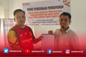 Terima Pendaftaran Dawam-Ketut, KPU Lamtim Dilaporkan Ke Bawaslu 