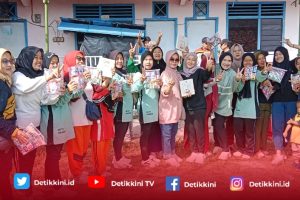 Antusias Senam Sehat Bersama Zwesty Karenia Beserta Paitriana di Adakan di Sukaraya