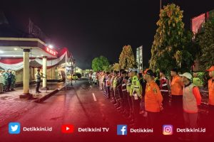 Pastikan Keamanan Tahun Baru 2025, Polres Lamtim Laksanakan Giat Patroli Skala Besar