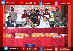 Sabu Seberat 49 Kg Golden Crescent Asia Barat Afganistan di Musnahkan Polda Palembang