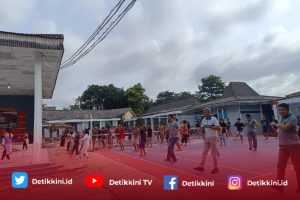 WBP Rutan Baturaja Adakan Olahraga Bersama