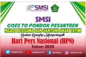SMSI Tulangbawang Goes to Pondok Pesantren Dalam Rangka HPN