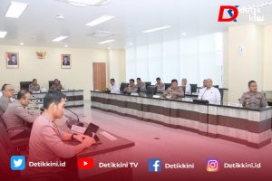 Polda Sumsel Beserta Jajaran Ikuti Rapat Virtual Lintas Sektoral Menjelang Idul Fitri 1446 Hijriah 