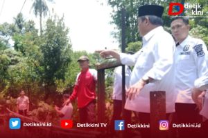 Bupati Lahat Tinjau Irigasi Desa Tanjung Payang Berikan Solusi Untuk Kesejateraan Petani