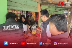 Tim Satgas Pangan Polres Lampung Timur Cek Pasar Sukadana