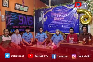 SMSI Bersama GP Ansor Lampung Timur Bagikan Takjil dan Bukber