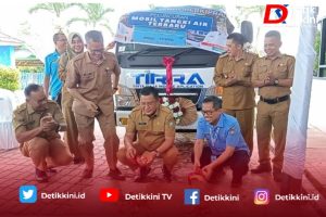 Perumda Air Minum Tirta Raja Luncurkan Satu Unit Mobil Tangki
