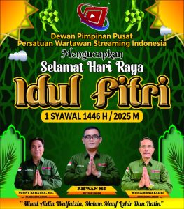 DPP PWSI Mengucapkan Selamat Hari Raya Idul Fitri 1446 H
