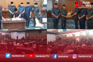 Rapat Paripurna Penyampaian LKPJ Tahun 2024 dan Penetapan Propemperda Tahun 2025