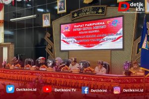 Rapat Paripurna DPRD Metro : HUT Metro ke-88, Walikota Metro Siap Melaju Wujudkan Kota Cerdas