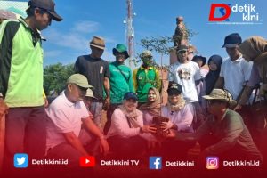 Bupati Lampung Timur Pimpin Aksi Bersih Taman Hanafiah, Wujud Nyata Peduli Lingkungan