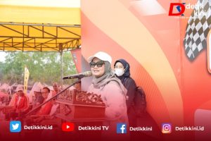 Bupati Lampung Timur Buka Gastrek Hut Bhayangkara ke-79