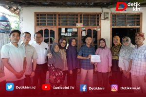 Bupati dan Rektor Unila Kunjungi Penerima Beasiswa di Jabung