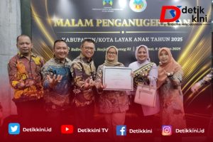 Bupati Ela Terima Penghargaan KLA, Lampung Timur Konsisten Lindungi Hak Anak