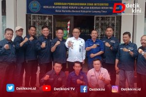 PWI Lampung Timur Audiensi dengan BNN, Perkuat Sinergi Pencegahan Penyalahgunaan Narkoba