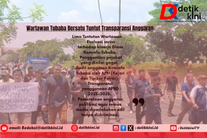 Pecah: Aksi Damai Jadi Langkah Terakhir Wartawan Tubaba Tuntut Transparansi Anggaran