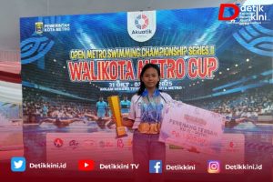 Atlet Renang SMPN 7 Metro Raih Prestasi Lomba Renang Terbaik Piala Walikota CUP