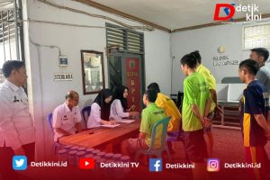 Lapas Kelas IIA Lahat Laksanakan Kegiatan Tes Urine Pegawai Serta Narapidana