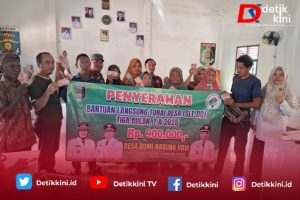 Realisasi Dana Desa 2025, Bumi Nabung Udik Tingkatkan Infrastruktur dan Program Sosial