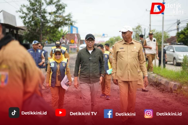 Sinergi Pemprov dan Pemkot, Jalan Pattimura Metro Siap Dibangun Ulang