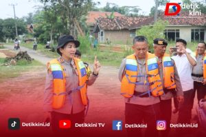 Kapolres Lampung Timur dan Dir Pam Obvit Turun Langsung Cek Penyeberangan Way Bungur