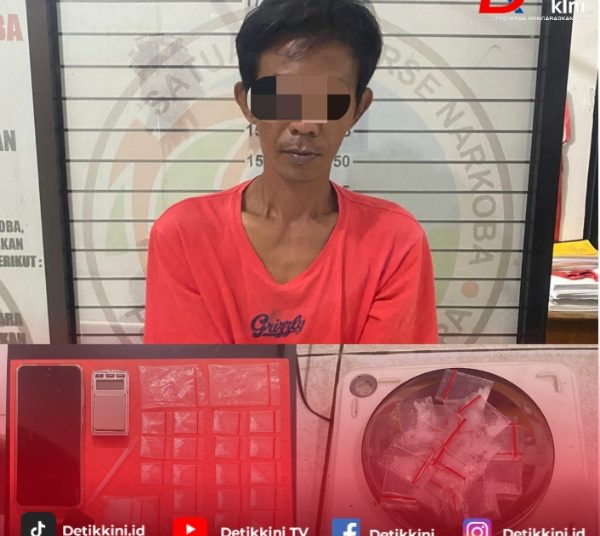 Sat Narkoba Polres Lampung Utara Tangkap DPO Kasus Narkotika di Kotabumi